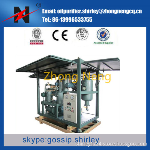 Transformer Oil/ Insulating Oil Regeneration Oil Recycling Plant ZYD-I